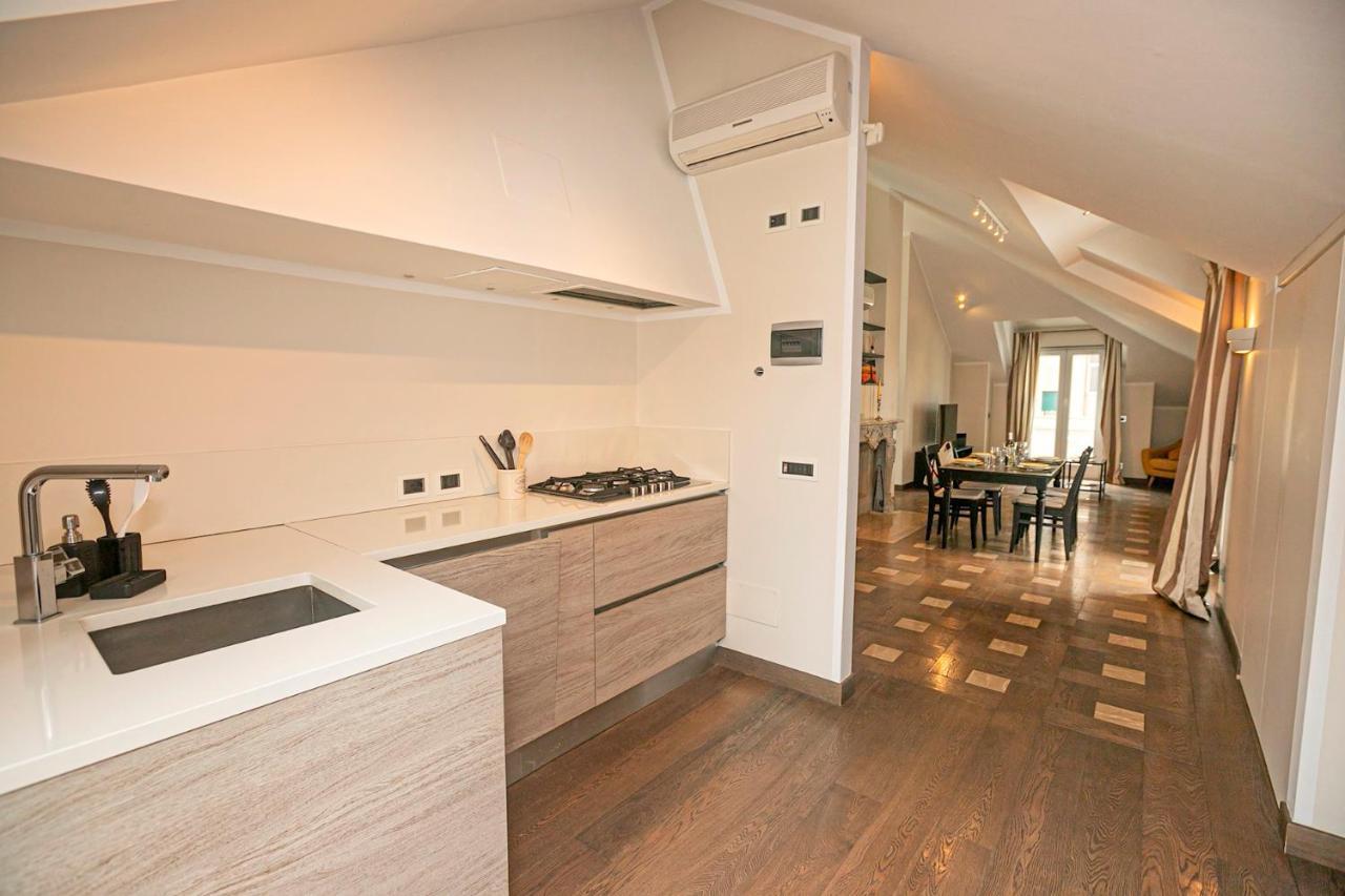 Apartament Real Italian Estate - Penthouse Genua Zewnętrze zdjęcie